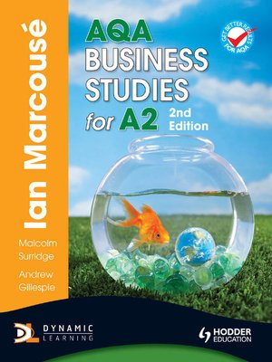 cover image of AQA Business Studies for A2 (Marcouse)